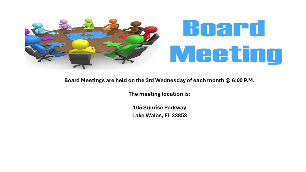 Board Meeting Time